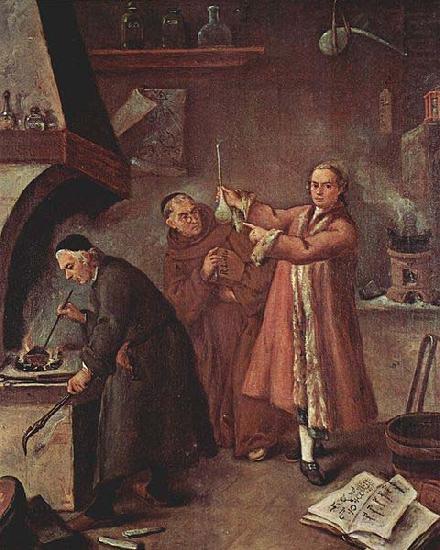 Die Alchemisten, Pietro Longhi